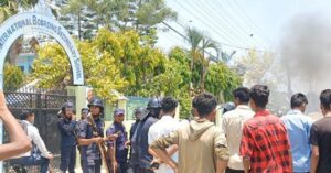 सप्तरीमा करेन्ट लागेर एक विद्यार्थीको मृत्यु, घटनाको विरोधमा प्रदर्शन