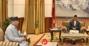 राष्ट्रपति र प्रधानमन्त्रीबीच भेटवार्ता : अमेरिका र चीन भ्रमणबारे छलफल