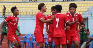 माल्दिभ्सलाई हराउँदै नेपाल साफ यू-१९ फुटबलको सेमिफाइनलमा