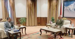 राष्ट्रपति पौडेल र उपराष्ट्रपति यादवबिच भेटघाट