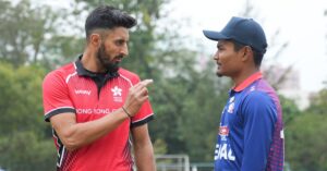 पानी परेपछि रोकियो नेपाल र हङकङबीचको खेल