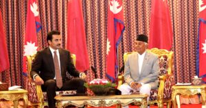 राष्ट्रपति पौडेल र कतारका अमिरबिच शीतलनीवासमा भेटवार्ता