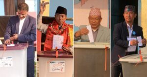 इलाम उपनिर्वाचन : उम्मेदवारले गरे मतदान