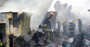 शंखमूलको आगो नियन्त्रणमा, १० वटा पसल र घरमा क्षति