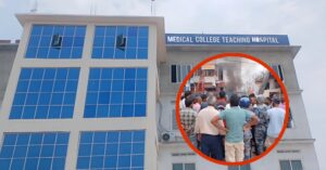 सुत्केरी महिलाको मृत्यू भएपछि अस्पतालमा तोडफोड