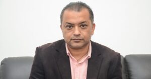 रवि लामिछानेले दर्जनौं आरोप लगाएपछि पत्रकार सम्मेलन गर्दै गगन थापा