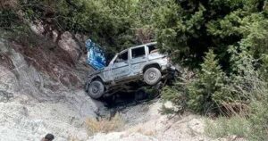 विद्यार्थी लिएर रारा गएको जिप दुर्घटना, ११ जना घाइते