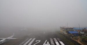 लुक्लामा १० दिनदेखि हवाई उडान ठप्प, पर्यटक मर्कामा