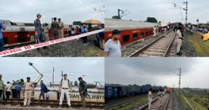 मुम्बई–हावडा रेल दुर्घटना : दुई जनाको मृत्यु, पाँच घाइते