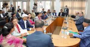 सिंहदरबारमा माओवादी संसदीय दलको बैठक जारी