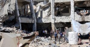 गाजास्थित एक विद्यालय परिसरमा भएको इजरायली आक्रमणमा १८ जनाको मृत्यु