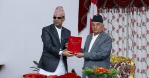 मधेसी आयोगको छैटौँ वार्षिक प्रतिवेदन राष्ट्रपति समक्ष पेस, आरक्षणको नीति परिमार्जन गर्न सिफारिस