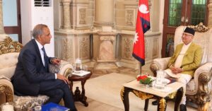 अमेरिकी उपविदेशमन्त्री बर्मा काठमाडौंमा, प्रधानमन्त्री ओलीलाई भेटे