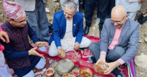 प्रदेश गौरवको आयोजना लुम्बिनी प्रादेशिक अस्पतालको १२ तले भवनको शिलान्यास