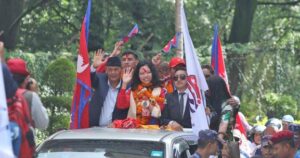 पारालिम्पिकमा पदक जितेकी पलेशालाई नगर परिक्रमा गराएर स्वागत