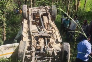 म्याग्दीमा जीप दुर्घटना, चालकको मृत्यु