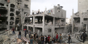 गाजामा इजरायली आक्रमण हुँदा एकै परिवारका ११ जनाको मृत्यु