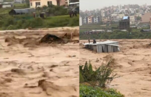 नक्खु खोलाले बगाउदा चार जना बेपत्ता