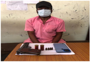 रौतहटमा दुर्गा मेलाबाट पेस्तोलसहित एकजना पक्राउ