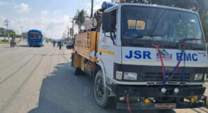मोरङमा मिक्सर ट्रकको ठक्करबाट सशस्त्र प्रहरीको मृत्यु