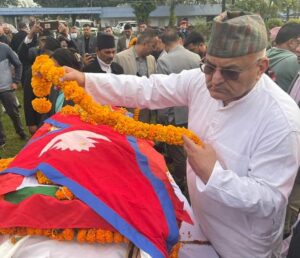 गण्डकी प्रदेशकी सांसद विमला गौचनको अन्तिम विदाइ