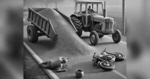 सर्लाहीमा बालुवा लोड ट्याक्टरमा भारतीय मोटरसाइकल ठोक्किदा चालकको मृत्यु