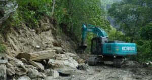 पाल्पाको रामपुरमा धमाधम सडक स्तरोन्नति हुँदै