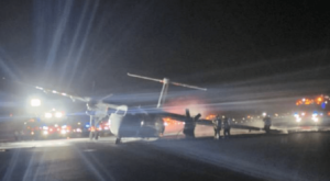 एयर क्यानडाको विमानमा आगलागी