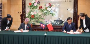 नेपाल र चीनबीच बीआरआई फ्रेमवर्कमा हस्ताक्षर