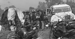 मलंगवामा मोटरसाइकल दुर्घटना हुँदा ४ जना गम्भीर घाइते