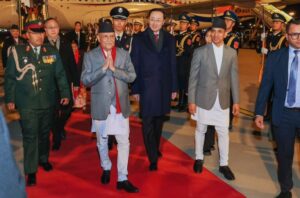 बेइजिङ पुगे प्रधानमन्त्री ओली,