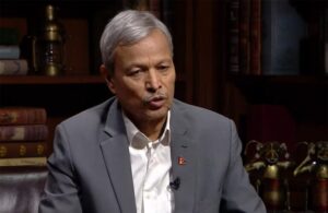 भीम रावलले आज पत्रकार सम्मेलन गर्दै