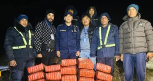 सर्लाहीमा ११० के.जी. अवैध लागू औषध गाँजा बरामद