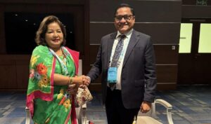 परराष्ट्रमन्त्री राणा र श्रीलंकाका विदेशमन्त्री हेराथबीच भेटवार्ता