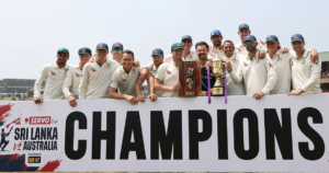 श्रीलंकामा १३ वर्षपछि अस्ट्रेलियाले जित्यो टेस्ट सिरिज