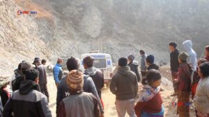 डोजरले खसालेको ढुंगा लाग्दा ६ वर्षका बालकको मृत्यु,