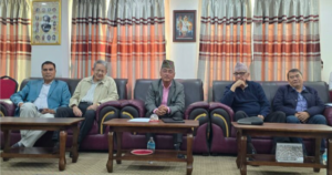 राप्रपाले बाेलाइयाे आन्दोलन समितिकाे बैठक