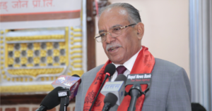 पूर्वराष्ट्रपति र उपराष्ट्रपतिलाई पुनः राजनीतिमा फर्कन बन्देज छैन : प्रचण्ड