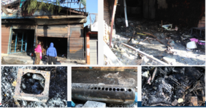 एक करोड बीमा गरेर आफैंले लगाए पसलमा आगो