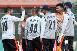 प्रधानमन्त्री कप ; बागमतीलाई हराउँदै एपीएफको पहिलो जित