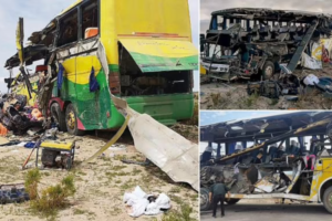 बोलिभियामा २ बस एक आपसमा ठोक्किँदा भयानक दुर्घटना, ३७ जनाको मृत्यु