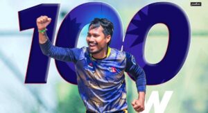 प्रधानमन्त्री कपमा १०० विकेट पूरा गर्ने ललित पहिलो खेलाडी