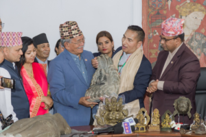 पञ्चायातकालमा चोरेर विदेश पुर्याइएका मूर्ति नेपाल फिर्ता