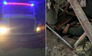 साँखुको सलम्बुटारस्थित आश्रयस्थलमा टिपर छिर्‍यो, तीन जनाको मृत्यु