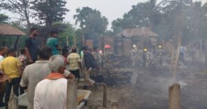 आगलागी बाट ६० लाख बराबरको क्षति