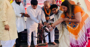 मधेस प्रदेशका मुख्यमन्त्रीद्वारा धर्मशाला उद्घाटन