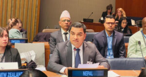 संयुक्त राष्ट्रसङ्घीय आयोगमा स्वास्थ्यमन्त्रीको सम्बोधन   