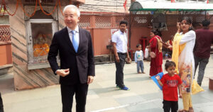 जापानका राजदूतद्वारा गहवामाईको दर्शन