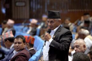 प्रमुख प्रतिपक्ष दलद्वारा जरुरी सार्वजनिक महत्वको प्रस्तावको सूचना