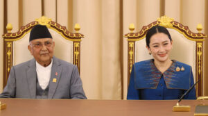 प्रधानमन्त्री ओलीले दिए थाइल्यान्डका समकक्षीलाई नेपाल भ्रमणको निम्तो